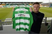 19 February 2014; Shamrock Rovers' new signing Stephen McPhail after a press conference. Shamrock Rovers Press Conference, Tallaght Stadium, Tallaght, Dublin. Picture credit: Barry Cregg / SPORTSFILE