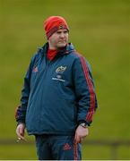 19 February 2014; Munster forwards coach Anthony Foley during squad training ahead of their Celtic League 2013/14, Round 15, match against Ospreys on Sunday. Munster Rugby Squad Training, University of Limerick, Limerick. Picture credit: Diarmuid Greene / SPORTSFILE