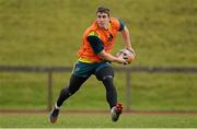 19 February 2014; Munster's Ian Keatley during squad training ahead of their Celtic League 2013/14, Round 15, match against Ospreys on Sunday. Munster Rugby Squad Training, University of Limerick, Limerick. Picture credit: Diarmuid Greene / SPORTSFILE