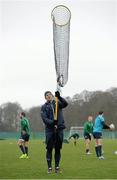 18 February 2014; Ireland forwards coach John Plumtree during squad training ahead of their RBS Six Nations Rugby Championship match against England on Saturday. Ireland Rugby Squad Training, Carton House, Maynooth, Co. Kildare. Picture credit: Brendan Moran / SPORTSFILE
