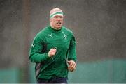 20 February 2014; Ireland's Paul O'Connell during squad training ahead of their RBS Six Nations Rugby Championship match against England on Saturday. Ireland Rugby Squad Training, Carton House, Maynooth, Co. Kildare. Picture credit: Stephen McCarthy / SPORTSFILE
