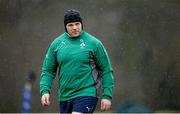 20 February 2014; Ireland's Mike Ross during squad training ahead of their RBS Six Nations Rugby Championship match against England on Saturday. Ireland Rugby Squad Training, Carton House, Maynooth, Co. Kildare. Picture credit: Stephen McCarthy / SPORTSFILE
