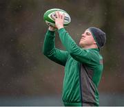 20 February 2014; Ireland's Sean Cronin during squad training ahead of their RBS Six Nations Rugby Championship match against England on Saturday. Ireland Rugby Squad Training, Carton House, Maynooth, Co. Kildare. Picture credit: Stephen McCarthy / SPORTSFILE
