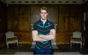 20 February 2014; Ireland's Andrew Trimble poses for a portrait before a press conference ahead of their RBS Six Nations Rugby Championship match against England on Saturday. Ireland Rugby Press Conference, Carton House, Maynooth, Co. Kildare. Picture credit: Stephen McCarthy / SPORTSFILE