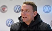 20 February 2014; Sligo Rovers manager Ian Baraclough in attendance during a media day. The Showgrounds, Sligo. Picture credit: Ramsey Cardy / SPORTSFILE