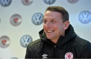 20 February 2014; Sligo Rovers manager Ian Baraclough in attendance during a media day. The Showgrounds, Sligo. Picture credit: Ramsey Cardy / SPORTSFILE