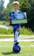 12 July 2005; 7 year old Gary O'Connor, winner of the FAI Pepsi Summer Soccer School Dream Prize to train with Real Madrid's David Beckham in London. Templeogue FC, Tymon Park, Templeogue, Dublin. Picture credit; Pat Murphy / SPORTSFILE