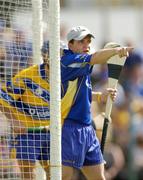 10 July 2005; David Fitzgerald, Clare goalkeeper. Guinness All-Ireland Senior Hurling Championship Qualifier, Round 3, Clare v Waterford, Cusack Park, Ennis, Co. Clare. Picture credit; Damien Eagers / SPORTSFILE
