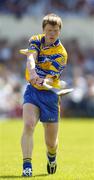 10 July 2005; Niall Gilligan, Clare. Guinness All-Ireland Senior Hurling Championship Qualifier, Round 3, Clare v Waterford, Cusack Park, Ennis, Co. Clare. Picture credit; Damien Eagers / SPORTSFILE