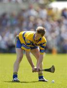 10 July 2005; Niall Gilligan, Clare. Guinness All-Ireland Senior Hurling Championship Qualifier, Round 3, Clare v Waterford, Cusack Park, Ennis, Co. Clare. Picture credit; Damien Eagers / SPORTSFILE