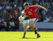 10 July 2005; Denis Crowley, Cork, in action against Gavin Duffy, Kerry. Munster Minor Football Championship Final, Cork v Kerry, Pairc Ui Chaoimh, Cork. Picture credit; Matt Browne / SPORTSFILE