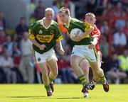10 July 2005; Paul O'Connor, Kerry, in action against Cork. Munster Minor Football Championship Final, Cork v Kerry, Pairc Ui Chaoimh, Cork. Picture credit; Matt Browne / SPORTSFILE