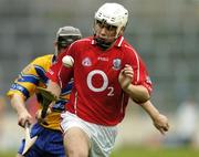 13 July 2005; Brendan Barry, Cork, in action against Clare. Erin Munster Under 21 Hurling Championship Semi-final, Clare v Cork, Semple Stadium, Thurles, Co. Tipperary. Picture credit; Matt Browne / SPORTSFILE