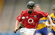 13 July 2005; Shane O'Neill, Cork, in action against Clare. Erin Munster Under 21 Hurling Championship Semi-final, Clare v Cork, Semple Stadium, Thurles, Co. Tipperary. Picture credit; Matt Browne / SPORTSFILE