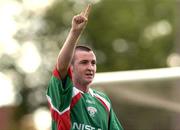 14 July 2005; Roy O'Donovan, Cork City, celebrates after scoring his sides first goal. UEFA Cup, First Qualifying Round, First Leg, FK Ekranas v Cork City, Aukstaitija, Panevezys, Lithuania. Picture credit; Brian Lawless / SPORTSFILE