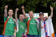 14 July 2005; Cork City fans before the match. UEFA Cup, First Qualifying Round, First Leg, FK Ekranas v Cork City, Aukstaitija, Panevezys, Lithuania. Picture credit; Brian Lawless / SPORTSFILE