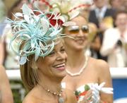 17 July 2005; Judith Devine, from Newry, Co. Down, Overall winner of the Fashions on the Turf, Best Dressed Lady competition. Curragh Racecourse, Co. Kildare. Picture credit; Matt Browne / SPORTSFILE