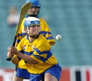 9 July 2005; Claire McMahon, Clare. Munster Junior Camogie Championship Final, Limerick v Clare, Gaelic Grounds, Limerick. Picture credit; Damien Eagers / SPORTSFILE