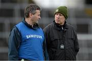 23 February 2014; Limerick joint managers TJ Ryan, left, and Donal O'Grady. Allianz Hurling League Division 1B Round 2, Limerick v Antrim, Gaelic Grounds, Limerick. Picture credit: Diarmuid Greene / SPORTSFILE