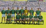 17 July 2005; Meath team. Bank of Ireland All-Ireland Senior Football Championship Qualifier, Round 3, Meath v Cavan, St. Tighernach's Park, Clones, Co. Monaghan. Picture credit; Damien Eagers / SPORTSFILE