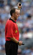 17 July 2005; Cormac Reilly, Referee. Leinster Minor Football Championship Final, Offaly v Laois, Croke Park, Dublin. Picture credit; Brendan Moran / SPORTSFILE