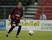 14 July 2005; Stephen Paisley, Longford Town. UEFA Cup, First Qualifying Round, First Leg, Longford Town v Camarthen, Flancare Park, Longford. Picture credit; David Maher / SPORTSFILE