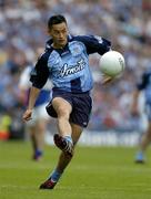 17 July 2005; Jason Sherlock, Dublin. Bank of Ireland Leinster Senior Football Championship Final, Dublin v Laois, Croke Park, Dublin. Picture credit; Brendan Moran / SPORTSFILE