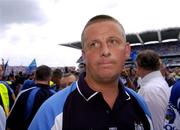 17 July 2005; Dublin manager Paul Caffrey after the match. Bank of Ireland Leinster Senior Football Championship Final, Dublin v Laois, Croke Park, Dublin. Picture credit; Brian Lawless / SPORTSFILE
