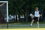 12 July 2005; Cork City manager Damien Richardson in action during squad training. Paneveyzs, Lithuania. Picture credit; Brian Lawless / SPORTSFILE