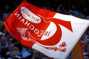 10 July 2005; A Tyrone flag during the game. Bank of Ireland Ulster Senior Football Championship Final, Armagh v Tyrone, Croke Park, Dublin. Picture credit; Ray McManus / SPORTSFILE