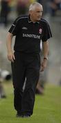 17 July 2005; Mickey Moran, Derry manager. Bank of Ireland All-Ireland Senior Football Championship Qualifier, Round 3, Derry v Limerick, McHale Park, Castlebar, Co. Mayo. Picture credit; Pat Murphy / SPORTSFILE