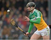 23 February 2014; Dan Currams, Offaly. Allianz Hurling League Division 1B Round 2, Wexford v Offaly, O'Kennedy Park, New Ross, Co. Wexford. Picture credit: Matt Browne / SPORTSFILE