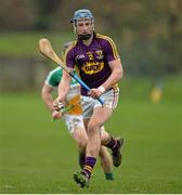23 February 2014; Ian Byrne, Wexford, in action against  Offaly. Allianz Hurling League Division 1B Round 2, Wexford v Offaly, O'Kennedy Park, New Ross, Co. Wexford. Picture credit: Matt Browne / SPORTSFILE