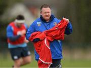 24 February 2014; Leinster head coach Matt O'Connor during training ahead of their Celtic League 2013/14, Round 16, game against Glasgow Warriors on Saturday. Leinster Rugby Squad Training and Media Briefing, Rosemount, UCD, Belfield, Dublin. Picture credit: David Maher / SPORTSFILE