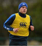 24 February 2014; Leinster's Ian Madigan in action during squad training ahead of their Celtic League 2013/14, Round 16, game against Glasgow Warriors on Saturday. Leinster Rugby Squad Training and Media Briefing, Rosemount, UCD, Belfield, Dublin. Picture credit: David Maher / SPORTSFILE
