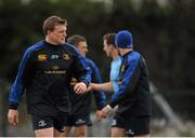 24 February 2014; Leinster's Jack O'Connell during squad training ahead of their Celtic League 2013/14, Round 16, game against Glasgow Warriors on Saturday. Leinster Rugby Squad Training and Media Briefing, Thornfields, UCD, Belfield, Dublin. Picture credit: Piaras Ó Mídheach / SPORTSFILE