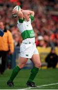 19 November 2000; Keith Wood, Ireland. International friendly, Ireland v South Africa, Lansdowne Road, Dublin. Picture credit: Ray Lohan / SPORTSFILE