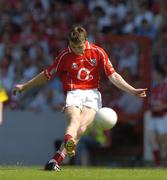 10 July 2005; Fiachra Lynch, Cork. Munster Minor Football Championship Final, Cork v Kerry, Pairc Ui Chaoimh, Cork. Picture credit; Pat Murphy / SPORTSFILE