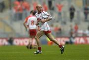 23 July 2005; Peter Canavan, Tyrone runs off the field after he was shown the red card. Bank of Ireland Ulster Senior Football Championship Final Replay, Tyrone v Armagh, Croke Park, Dublin. Picture credit; Damien Eagers / SPORTSFILE