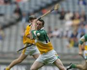 23 July 2005; Michael Cordial, Offaly shoots to score a goal. Guinness All-Ireland Senior Hurling Championship, Relegation Section, Semi-Final, Offaly v Antrim, Croke Park, Dublin. Picture credit; Damien Eagers / SPORTSFILE
