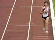 24 July 2005; Mary Cullen, North Sligo A.C., on her way to victory in the Women's 5000m Final at the the AAI National Track and Field Championships. Morton Stadium, Santry, Dublin. Picture credit; Pat Murphy / SPORTSFILE