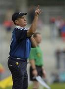 24 July 2005; Waterford manager Justin McCarthy issues instructios to his team. Guinness All-Ireland Senior Hurling Championship Quarter-Final, Cork v Waterford, Croke Park, Dublin. Picture credit; Damien Eagers / SPORTSFILE