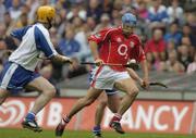 24 July 2005; Tom Kenny, Cork, in action against Waterford. Guinness All-Ireland Senior Hurling Championship Quarter-Final, Cork v Waterford, Croke Park, Dublin. Picture credit; Damien Eagers / SPORTSFILE