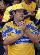 24 July 2005; Clare fan Andy Rooney, Sixmilebridge, at the game. Guinness All-Ireland Senior Hurling Championship Quarter-Final, Wexford v Clare, Croke Park, Dublin. Picture credit; Ray McManus / SPORTSFILE
