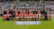 23 July 2005; The Armagh squad. Bank of Ireland Ulster Senior Football Championship Final Replay, Tyrone v Armagh, Croke Park, Dublin. Picture credit; Brendan Moran / SPORTSFILE