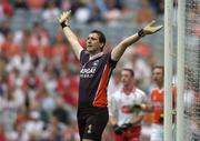 23 July 2005; Paul Hearty, Armagh goalkeeper. Bank of Ireland Ulster Senior Football Championship Final Replay, Tyrone v Armagh, Croke Park, Dublin. Picture credit; Damien Eagers / SPORTSFILE