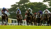 25 July 2005; Indian Four, with Ciaran Hayes up, third from left, races clear of the field to win the G.P.T. Cork Handicap. Galway Races, Ballybrit, Co. Galway. Picture credit; Pat Murphy / SPORTSFILE