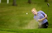 24 July 2005; Kylie Walker, Scotland, plays from the bunker onto the 17th green during the Women's Irish Open Strokeplay Championship. Hermitage Golf Club, Lucan, Co. Dublin. Picture credit; Matt Browne / SPORTSFILE
