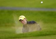 24 July 2005; Niamh Kitching, Ireland, plays from the bunker onto the 17th green during the Women's Irish Open Strokeplay Championship. Hermitage Golf Club, Lucan, Co. Dublin. Picture credit; Matt Browne / SPORTSFILE
