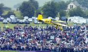 24 July 2005; Steve Jones, Great Britain, in his Extra 330S aircraft, during the Red Bull Air Race. Cashel, Co. Tipperary. Picture credit; David Maher / SPORTSFILE